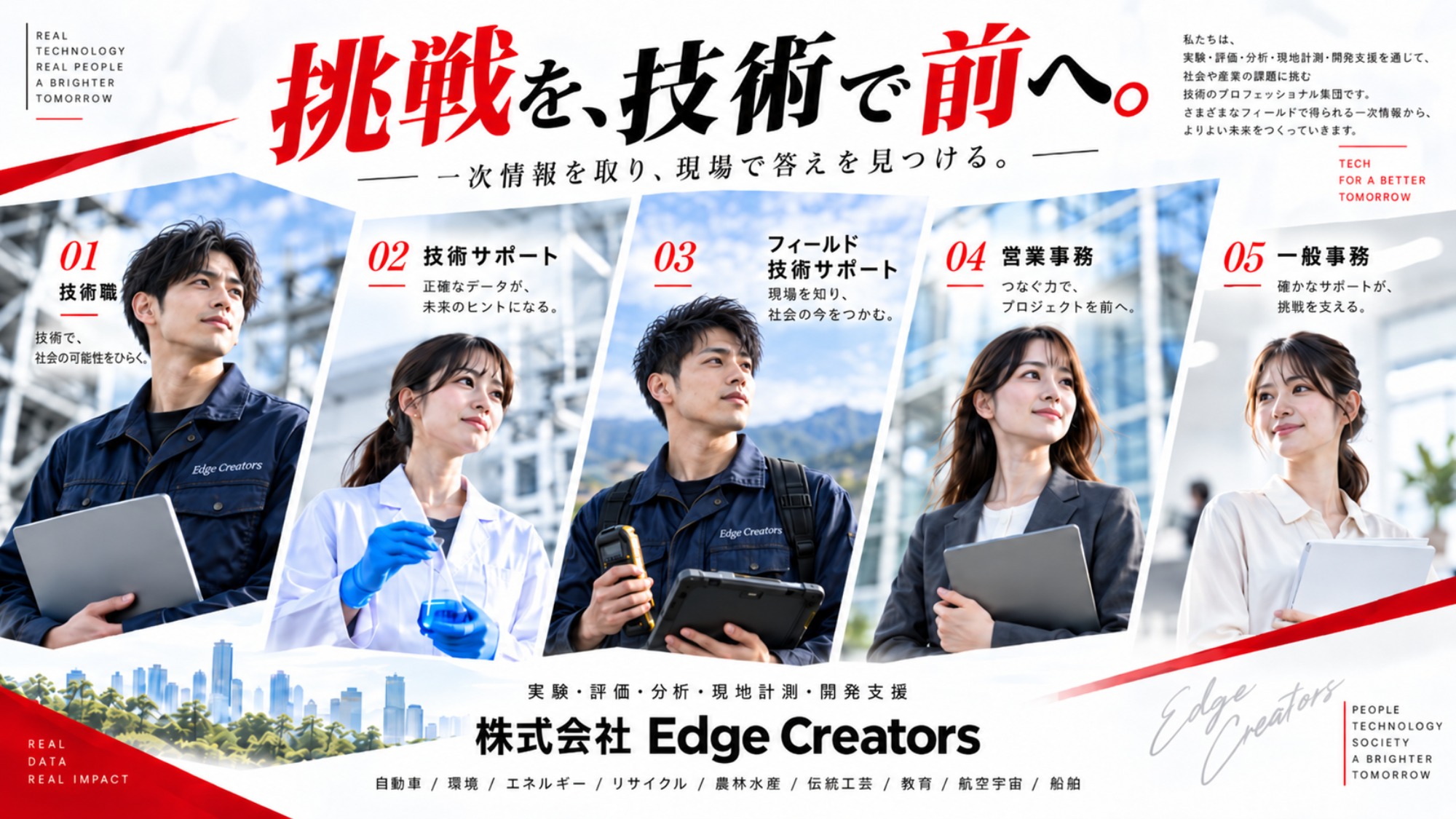答えのない仕事を、面白がれる人へ。｜岡崎市のEdge Creatorsが5職種で仲間を募集