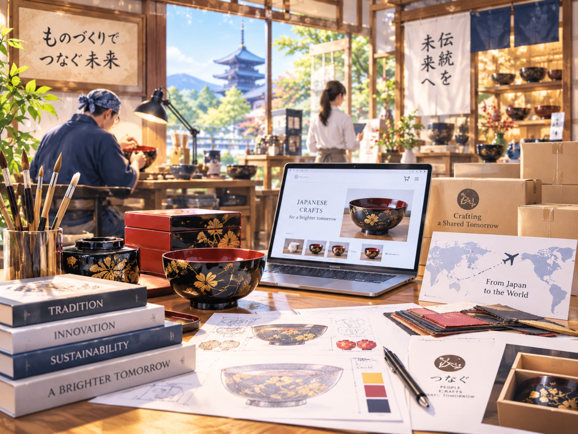 技術屋の会議室がホンマルラジオのポッドキャストスタジオに｜防災メタバース・AI×映像・伝統文化を語る