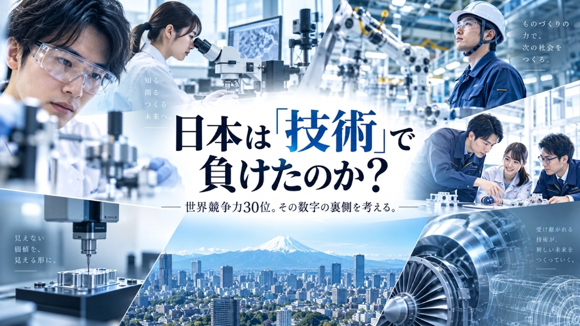 日本は「技術」で負けたのか？世界競争力30位から考える日本企業の意思決定